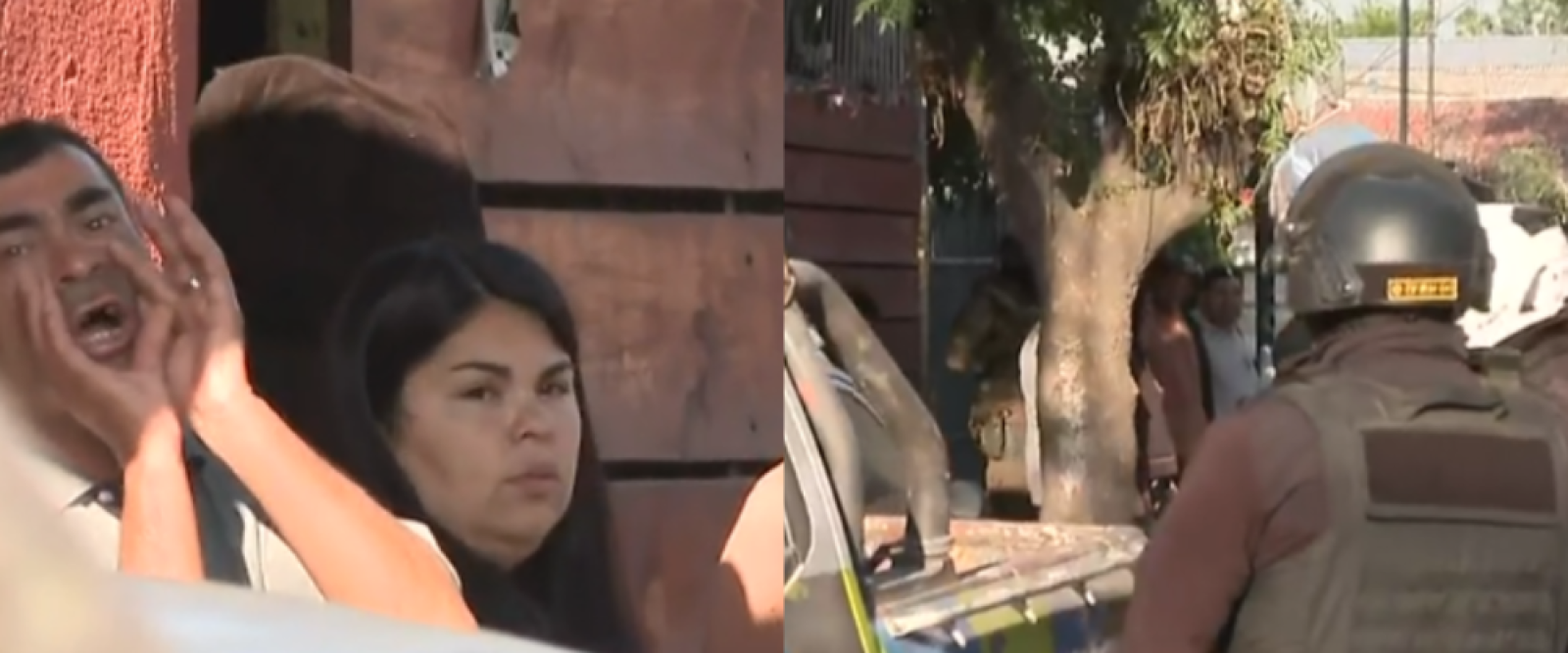 Demolición de animita en La Florida termina con agresión a periodista de CHV