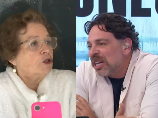 Votante cuestiona a Neme por su decisión de votar nulo y el animador se defendió